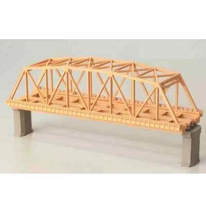 Rokuhan R044 Pont Voie Double / Iron Bridge Double (Beige) 220mm 1pc - Z - Foto 1 di 2