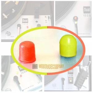 Dual 1218 1224 1225 1226 1228 Steuerpimpel 1x rot + 1x gelb,auch für andere Dual - Bild 1 von 6