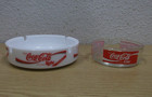 2 Coca Cola Aschenbecher Werbung  Coke
