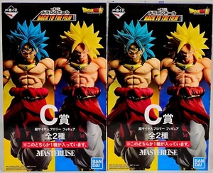 JUEGO Dragon Ball Back To The Film Super Saiyan Broly AZUL Cabello y AMARILLO - Imagen 1 de 6