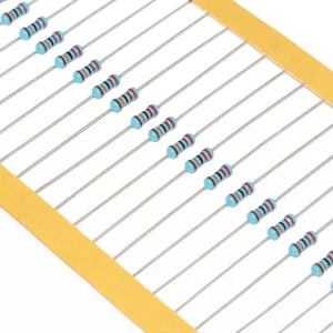 100pcs 6.8K ohm Ω 6K8 1/4W 1/4 Watts 0.25W +/-1% Metal Film Resistor - Picture 1 of 4