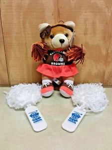 Good Stuff Brand Official NFL 1998 CLEVELAND BROWNS 10" Cheerleader Teddy Bear - Bild 1 von 12
