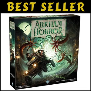 Immerse in Arkham Horror 3rd Edition - Lovecraftian Horror Board Game Experience - Picture 1 of 9