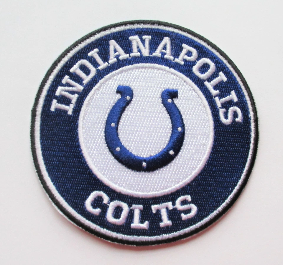 LOT OF (1) NFL INDIANAPOLIS COLTS LOGO PATCH IRON-ON ITEM # 20B - Image 1 of 1
