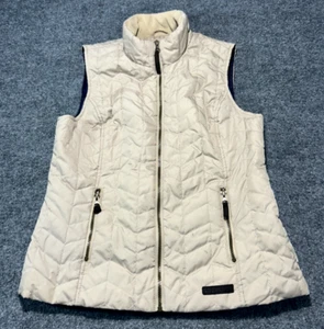 GH Bass & Co Size Medium Sleeveless Zipper Front Puffer Jacket - Picture 1 of 7