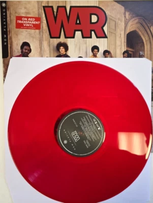 WAR - Now Playing LP Album vinyl record 2024 limited red compilation - Image 1 of 4