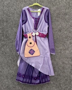 Disney Movie Wish Asha Adventure Dress Size 4-6X - Picture 1 of 5