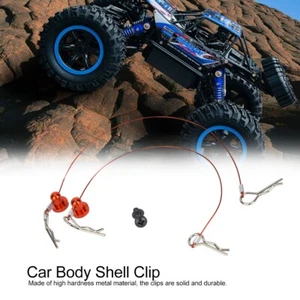 2 pcs Anti-lost Body Shell Wire Clip Pin With Screw Retainer For Traxxas 1/10 RC - Picture 1 of 21