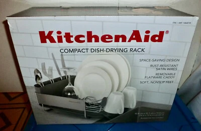 KitchenAid Stainless Steel Compact Dish-Drying Rack #1464518 - New, Open Box - Image 1 of 2