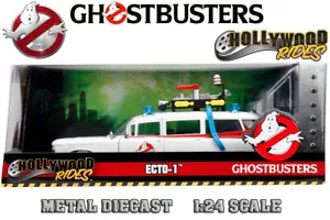 JADA Modelo Coche Ghostbusters ECTO-1 1:24 Diecast Modelo - Imagen 1 de 7