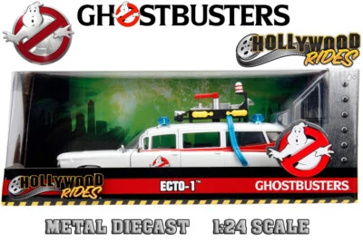 Jada Model Car GHOSTBUSTERS ECTO-1 1:24 DIECAST MODEL - Immagine 1 di 4