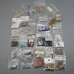 Lote de collares ondulados para joyería artesanal de cuentas de plástico de vidrio 3 mm-6 mm surtido de calidad - Imagen 1 de 11