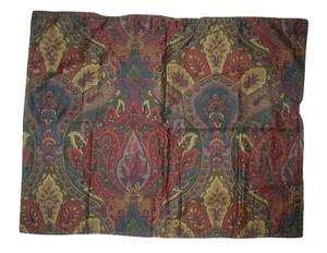 Ralph Lauren Socialite Paisley 1 STANDARD KISSEN SHAM Kissenbezug Juwelentöne NEU - Bild 1 von 4