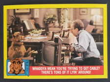 Alf Helps Fix TV 1987 Topps Card #40 (NM)