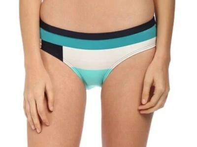 Parte inferior de bikini Kate Spade New York Mykonos clásica multicolor a rayas talla M Foto 1 de 2