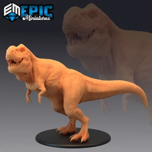 6K Resin 32mm Epic Miniatures T-Rex (Huge) for D&D, Role-Play - Picture 1 of 2