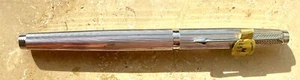 SHOP RETURN! Parker #75 Fountain Pen, Millerais, Silver Plated, M Gold Nib - Picture 1 of 4