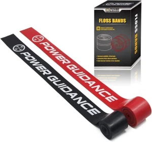 POWER GUIDANCE Muscle Floss Bands - Compression Bands - Mobility & Recovery Band - Picture 1 of 12