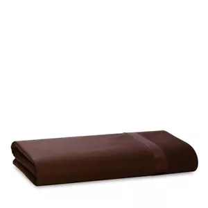 $297 MATOUK NOCTURNE COTTON 600TC SATEEN KING FITTED SHEET CHOCOLATE BROWN ITALY - Picture 1 of 1