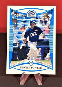 ⚾DEXTER FOWLER 2008 Bowman Draft Futures Game Jersey USA #BDPP75⚾ - Picture 1 of 3