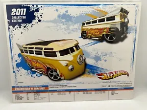 Hot Wheels Drag bus VW Drag 2011 e-sheet collector edition - Picture 1 of 2