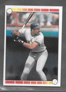 1989 Topps Super Star Sticker #315 DAVE WINFIELD - #7 WADE BOGGS (Back) - HOF