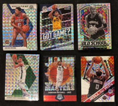 2019-20 Panini Mosaic Basketball Silver Mosaic Prizm Parallel Cards Lot You Pick - Image 1 of 2