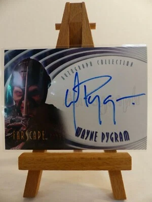 Farscape Season 2 Autograph Card Auto A9 Wayne Pygram as Scorpius - Image 1 of 3
