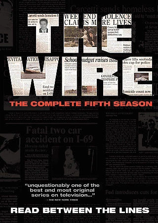 The Wire - The Complete Fifth Season (DVD, 2008, 4-Disc Set)