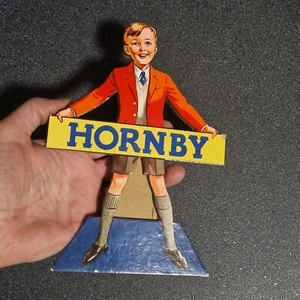 MECCANO / HORNBY carton publicitaire ORIGINAL pour vitrine de magasin n° 2 - Photo 1/6