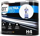 GT Ultra +120% Brighter H4 Car Headlight Bulbs (Twin) 1924BH42T