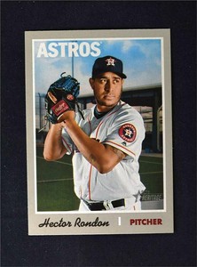 2019 Topps Heritage Base #178 Hector Rondon - Houston Astros