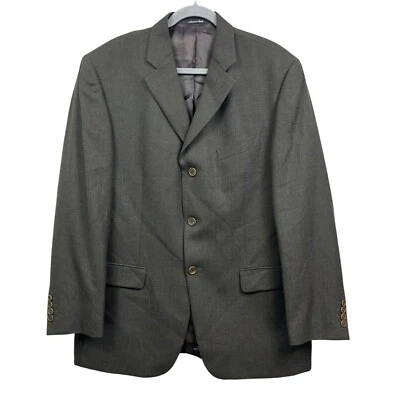 Missoni Mens Wool Blazer Suit Sport Coat Three Button Olive Sz 42R Made in Italy - Image 1 of 4