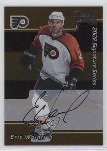 2002 ITG Be A Player Signature Series 2001-02 Buybacks Gold Eric Weinrich Auto