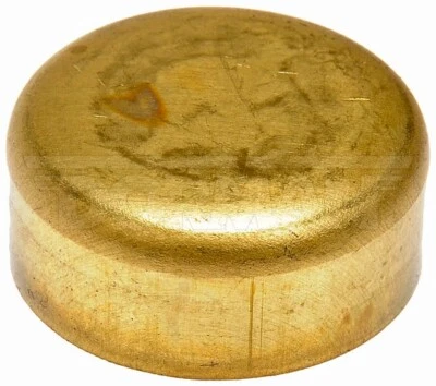Enchufe de expansión de taza de latón Dorman 565-019 1-1/8", altura 0,505 Foto 1 de 4