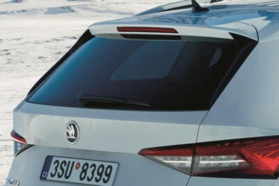 Defletores laterais spoiler traseiro originais Skoda Kodiaq preto 565071601 - Imagem 1 de 4