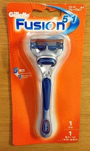 1x Gillette FUSION Shaving Razor Trimmer 5 1 Bladesyst Made Korea FastP Proglide - Picture 1 of 12