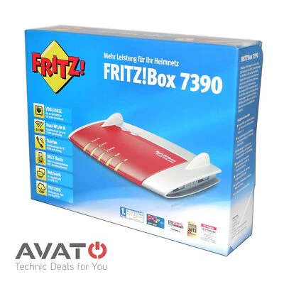 AVM FRITZBox 7390 VDSL DSL ADSL WLAN Modem Gigabit Router *HÄNDLER*  - Bild 1 von 2