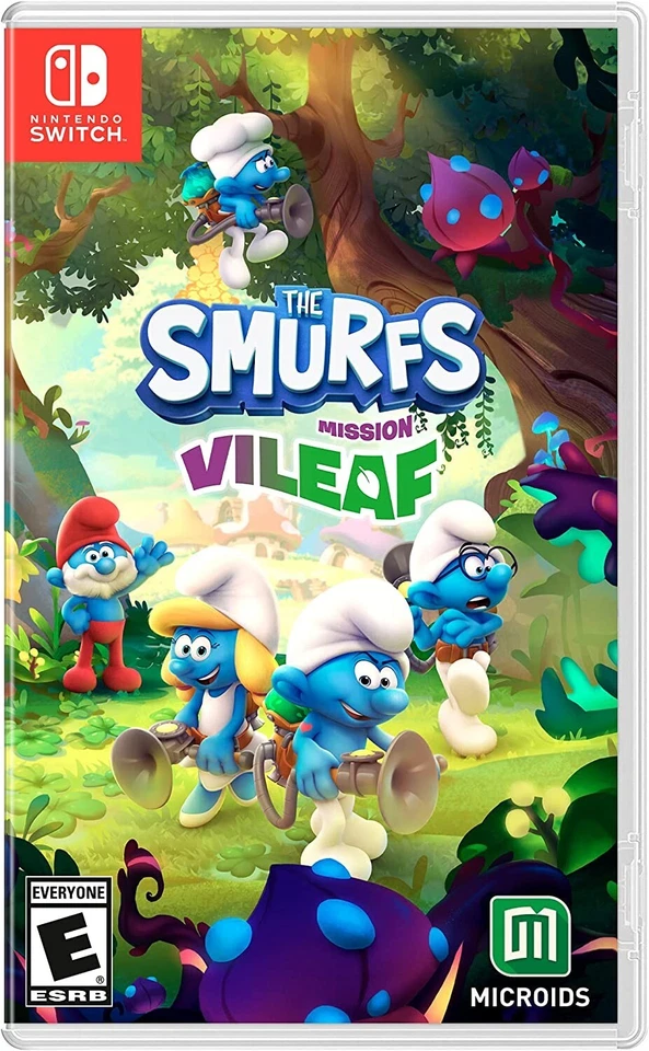 The Smurfs: Mission Vileaf Nintendo Switch Brand New Sealed - Image 1 of 1