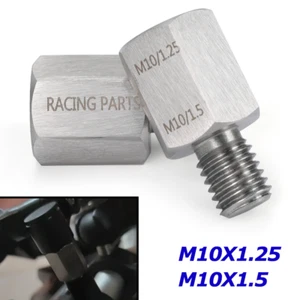 For BMW F650GS F700GS F800GS F800R Rearview Mirror Adapter Screw Bolt Riser - Picture 1 of 11