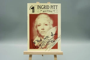 Signed Ingrid Pitt - Queen of Horror - 1 Shot Publications Booklet (Lot 981) - Picture 1 of 2