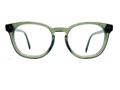 New Warby Parker Olive Green Clear Oval Glasses Toddy W 714 51 19 145 Foto 1 de 4