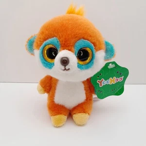 Aurora World Yoohoo Orange Pookee Meerkat Plush Soft Toy 6" Stuffed Animal - Picture 1 of 9