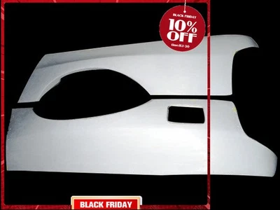 For Mazda RX7 FC3S DM Style Wider +30mm Rear Fender Mudguards FRP Unpainted 2pcs - Image 1 of 4