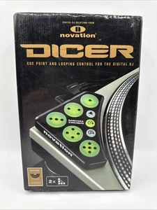 Novation Dicer Digital DJ Controller Cue Point Looping nuovo scatola aperta funziona - Foto 1 di 5