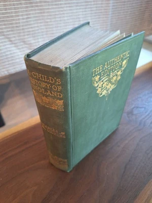 Vintage antique A Child's History of England by Charles Dickens 1901 Vol. XIX - Image 1 of 4