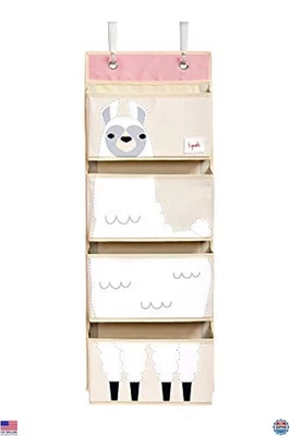 Over The Door Baby Organizer - Nursery Storage, Toy Organizer, Hooks Included, - Image 1 of 4