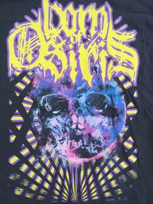 Born of Osiris T Shirt L skull black Progressive Band Metal Metalcore Band - Image 1 of 4