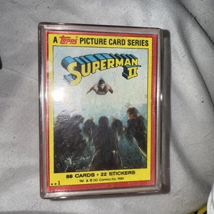 1980 Superman II Topps Complete Card (1-88) Set (No Stickers) - Picture 1 of 2
