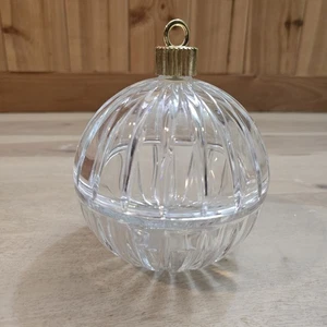 St George 24% Cristal de Plomo Fino Árbol de Navidad Adorno Caramelo Plato Vacaciones Magia - Imagen 1 de 10